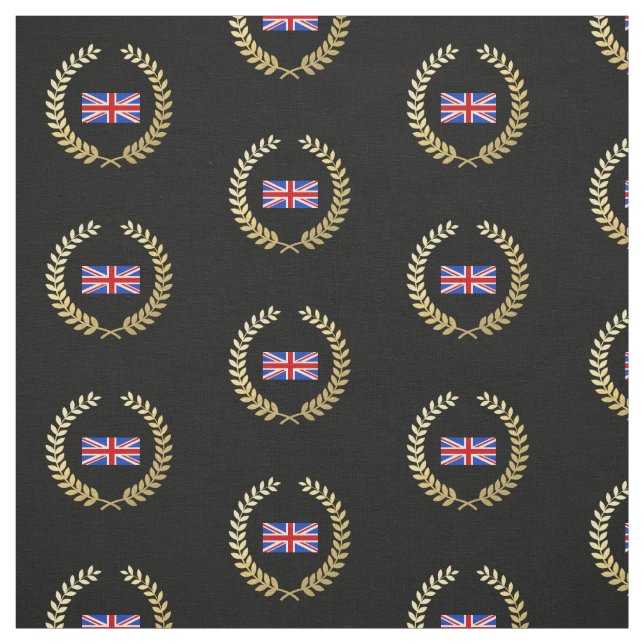 Flagga för Uk United Kingdom Tyg (Provkarta)