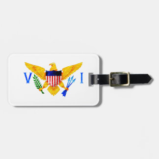 FLAGGA FÖR US VIRGIN ISLANDS BAGAGEBRICKA