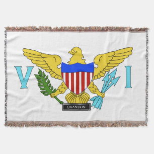 Flagga för US Virgin Islands Mysfilt