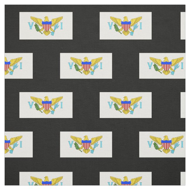Flagga för US Virgin Islands Tyg (Provkarta)