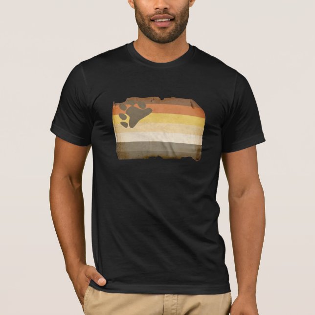 Flagga för vintagebjörnpride tröja (Framsida)