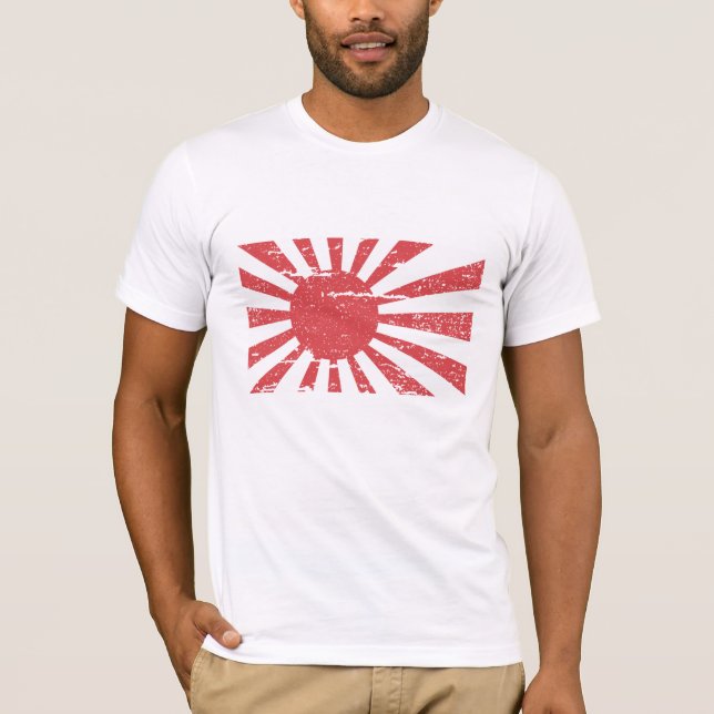 Flagga för vintageJapan marin Tröja (Framsida)
