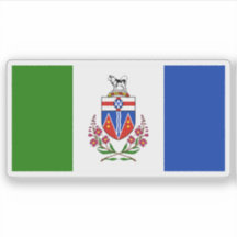 Flagga för Yukon-provinsen, Kanada