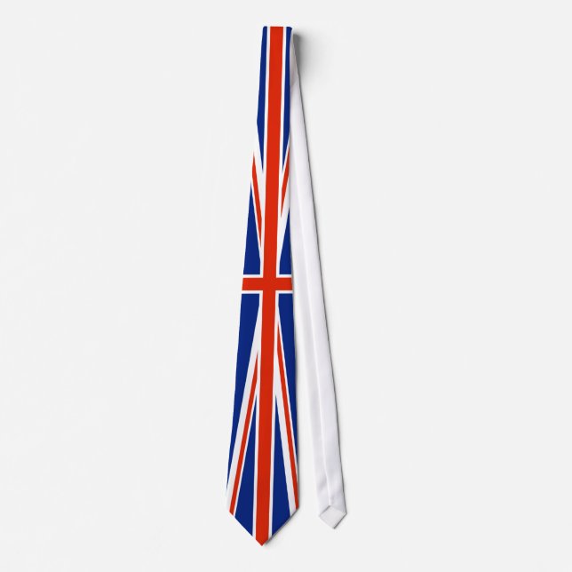 Flagga Förenade kungariket Tie Slips (Framsida)
