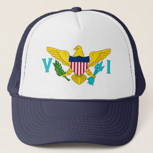 Flagga Förenade Stater Truckerkeps