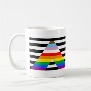 Flagga Förloppsindikator för HGBTQ-Pride Kaffemugg