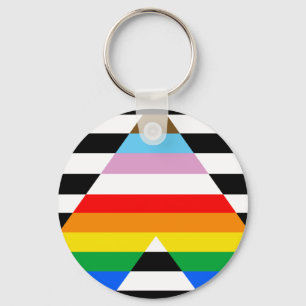 Flagga Förloppsindikator för LGBTQ-Pride Nyckelring