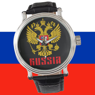 Flagga från ryska Imperial Eagle Armbandsur