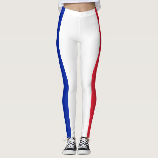 Flagga Frankrike för funy Leggings |Julgåvor i Top