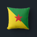 Flagga Fransk Guyana Kudde<br><div class="desc">Flagga Fransk Guyana</div>
