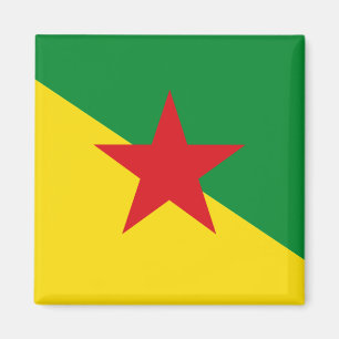 Flagga Fransk Guyana Magnet