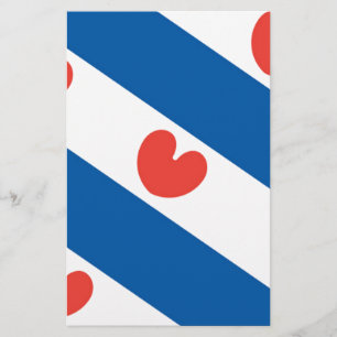 Flagga Friesland Brevpapper
