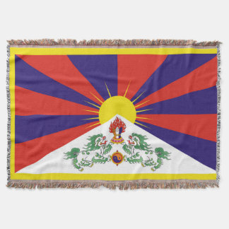 Flagga fritt Tibet Filt