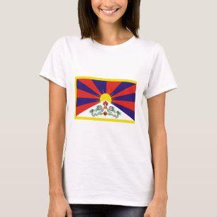 Flagga fritt Tibet T Shirt