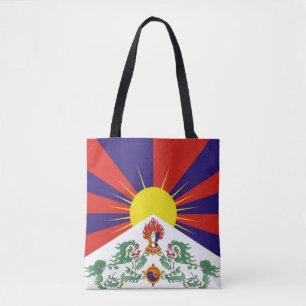 Flagga fritt Tibet Tygkasse