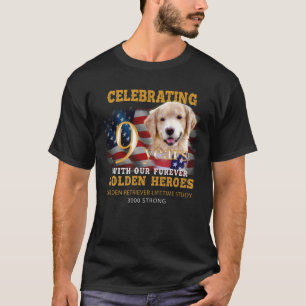 Flagga Furever Mörk färg-design T Shirt