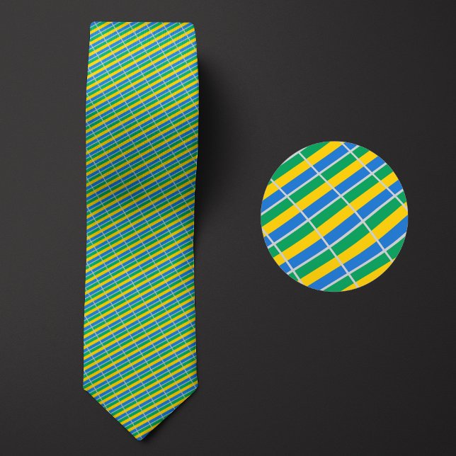 Flagga Gabon Mönster Slips (Skapare uppladdad)