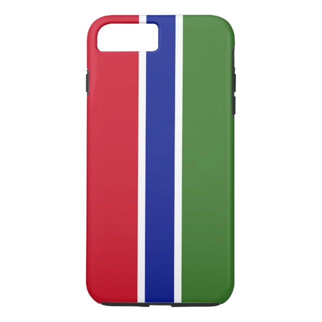 Flagga Gambia Case-Mate iPhone Skal (Baksida)