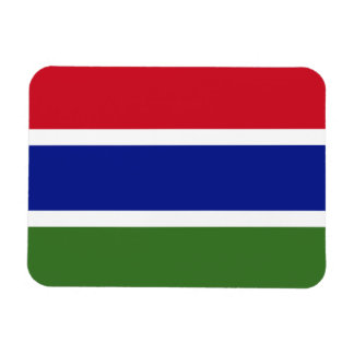 Flagga Gambia Magnet