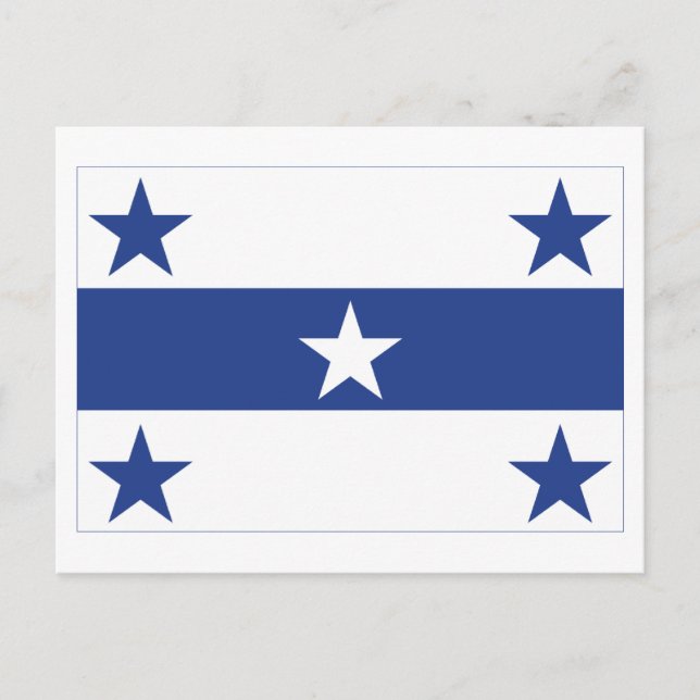 Flagga Gambier Vykort (Framsida)