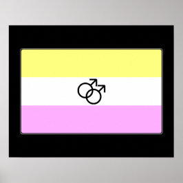 Flagga Gay Twink Pride Poster