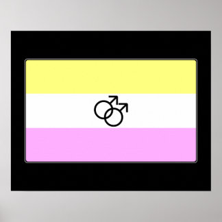 Flagga Gay Twink Pride Poster