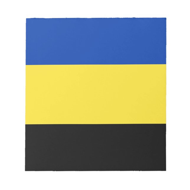 Flagga Gelderland Anteckningsblock (Framsida)