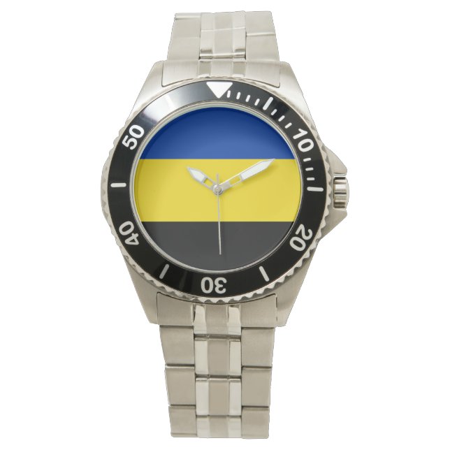 Flagga Gelderland Armbandsur (Framsida)