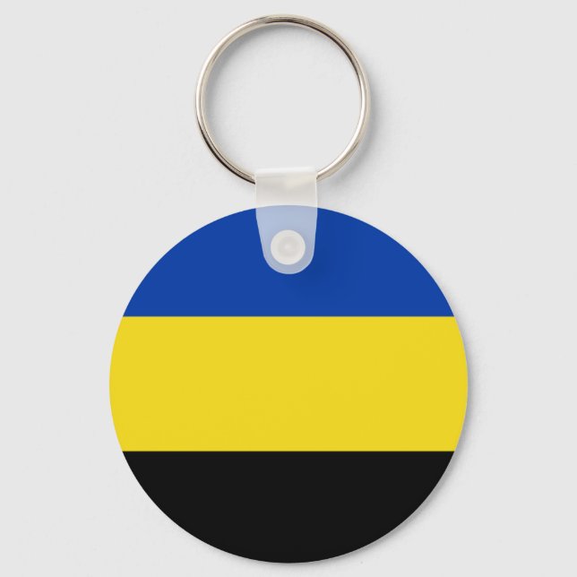 Flagga Gelderland Nyckelring (Framsida)