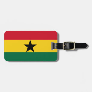 Flagga Ghana Bagagebricka