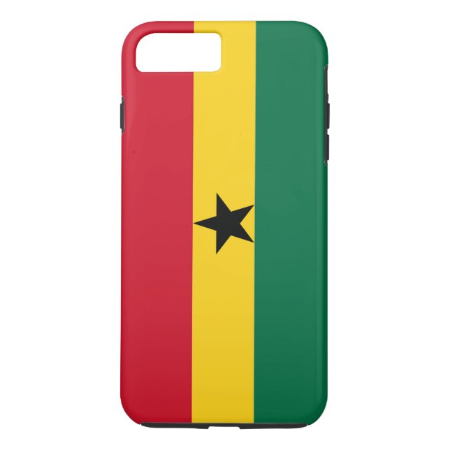 Flagga Ghana Case-Mate iPhone Skal (Baksida)
