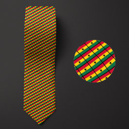 Flagga Ghana Mönster Slips