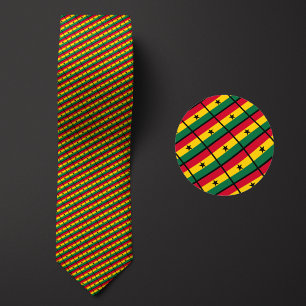 Flagga Ghana Mönster Slips
