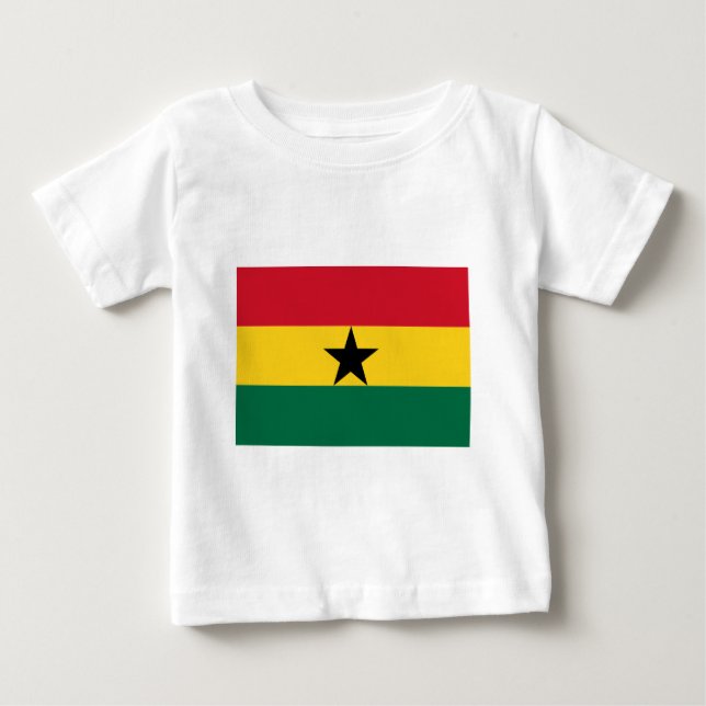 Flagga Ghana T-shirt (Framsida)