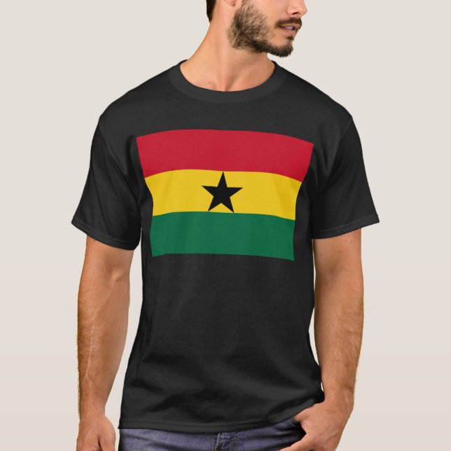 Flagga Ghana Tröja (Framsida)