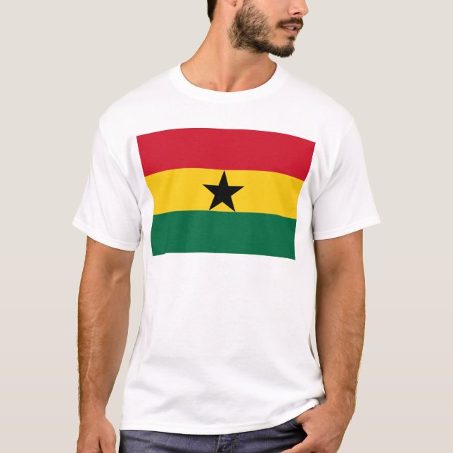 Flagga Ghana Tröja (Framsida)