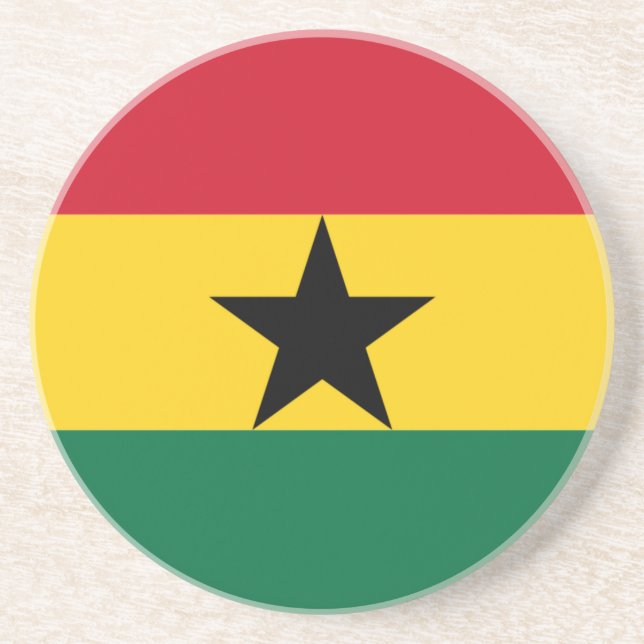 Flagga Ghana Underlägg (Framsidan)