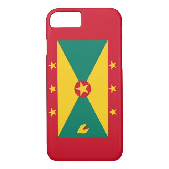 Flagga Grenada Case-Mate iPhone Skal (Baksida)