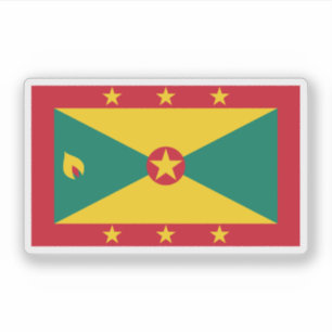 Flagga Grenada Klistermärken