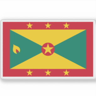 Flagga Grenada Klistermärken