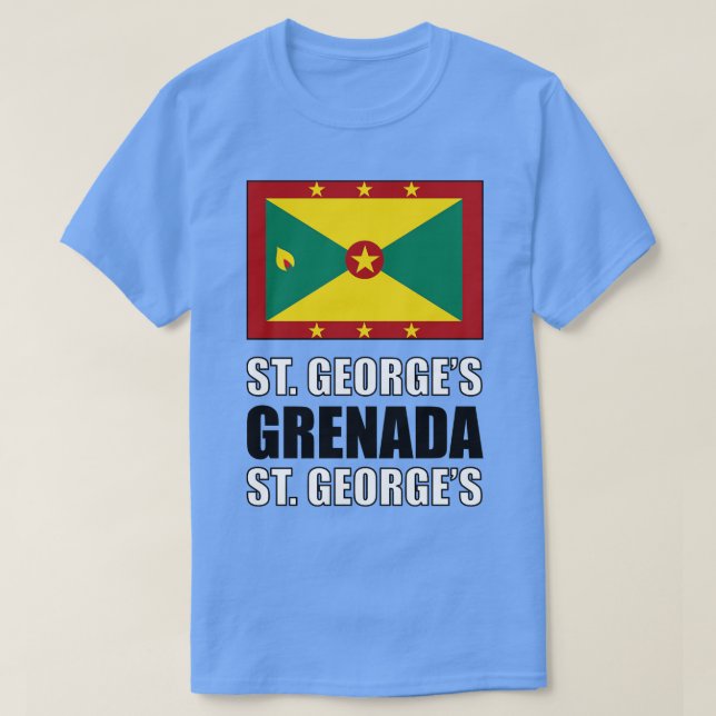 Flagga Grenada T Shirt (Design framsida)