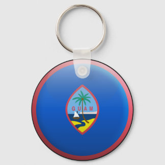 Flagga Guam Nyckelring