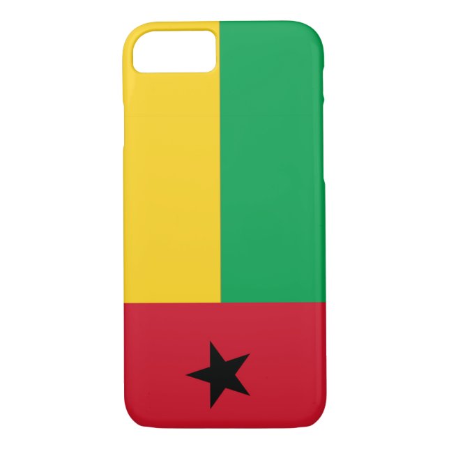 Flagga Guinea-Bissau Case-Mate iPhone Skal (Baksida)