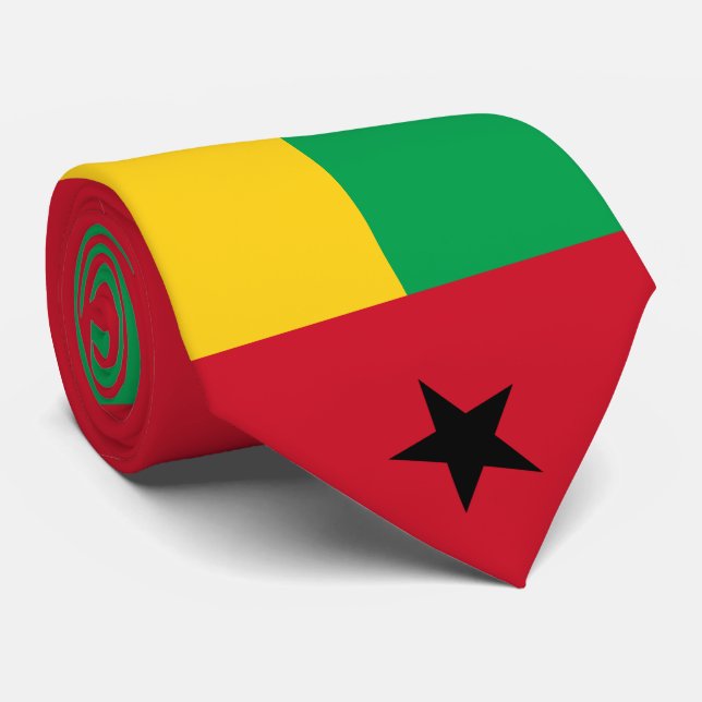Flagga Guinea-Bissau Slips (Rullad)