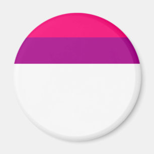 Flagga Halvvisexuellt Pride Magnet