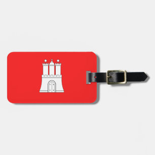 Flagga Hamburg Luggage Tag Bagagebricka