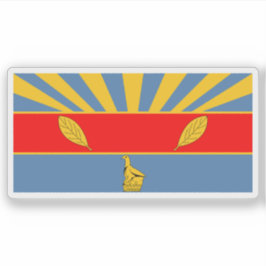 Flagga Harare (tidigare Salisbury), Zimbabwe Klistermärken