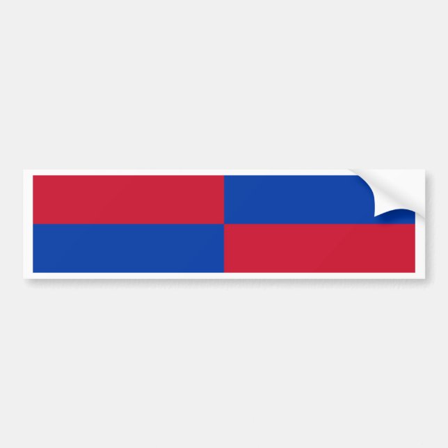 Flagga Harenkarspel Bildekal (Framsidan)