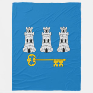 Flagga Havanna, Kubas Fleece Blanket