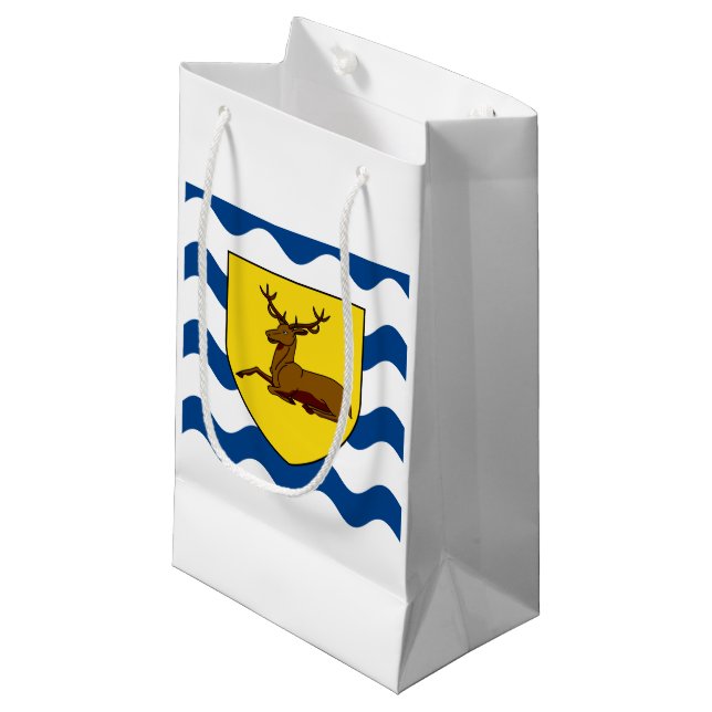 Flagga Hertfordshire Small Gift Bag (Framsidan Vinklad)